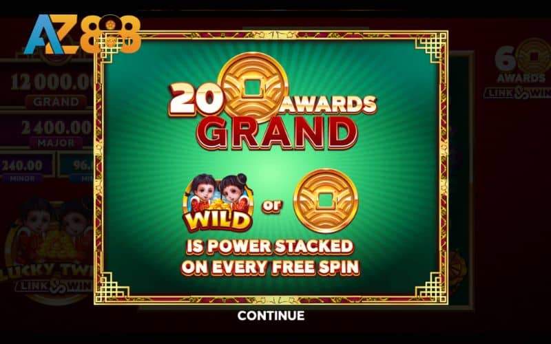 Lucky Twins là một trong những trò chơi nổ hũ tại AZ888